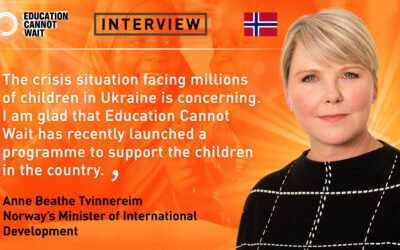 ECW Interviews Norway’s Minister of International Development Anne Beathe Tvinnereim