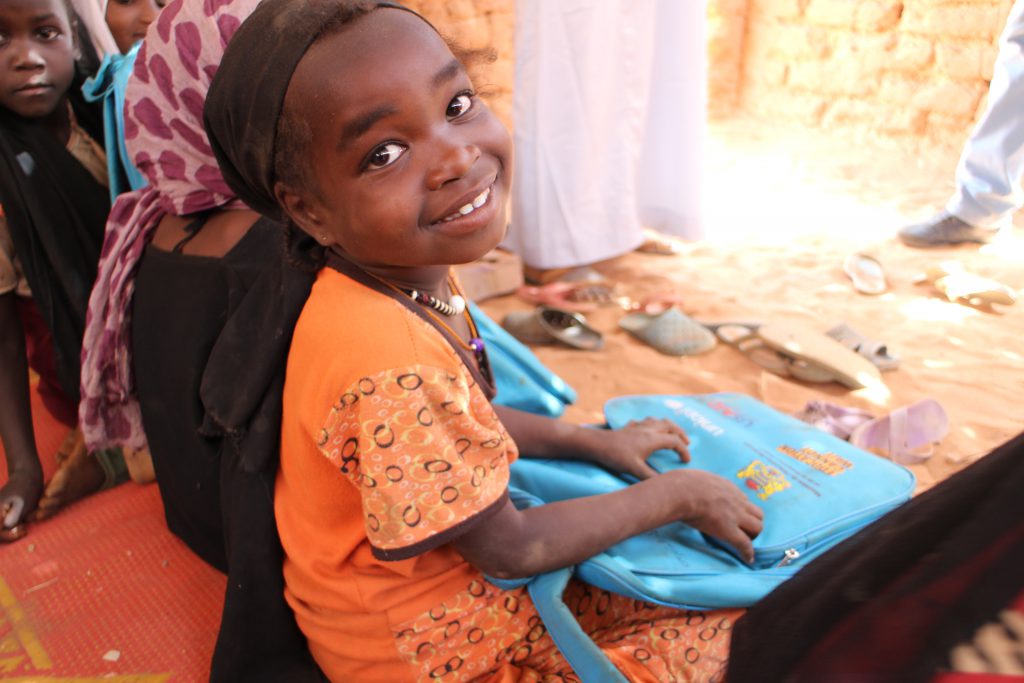 Fatma is a six-year-old Sudanese refugee living in a refugee camp in the east of Chad. For girls like Fatma, the security and stability of education provide hope for a brighter future. ©UNICEFChad/2018/Kim