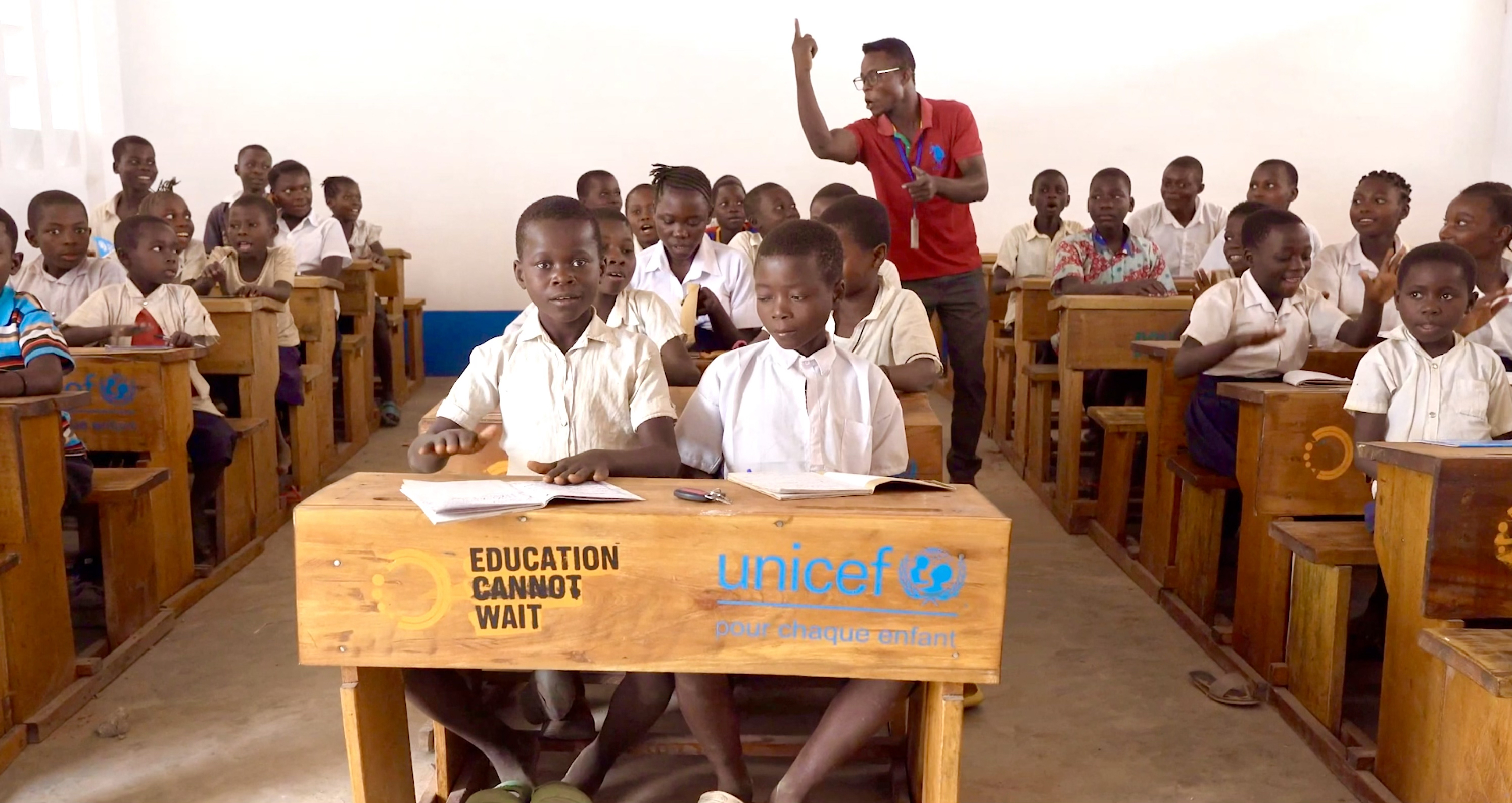 Children in classroom