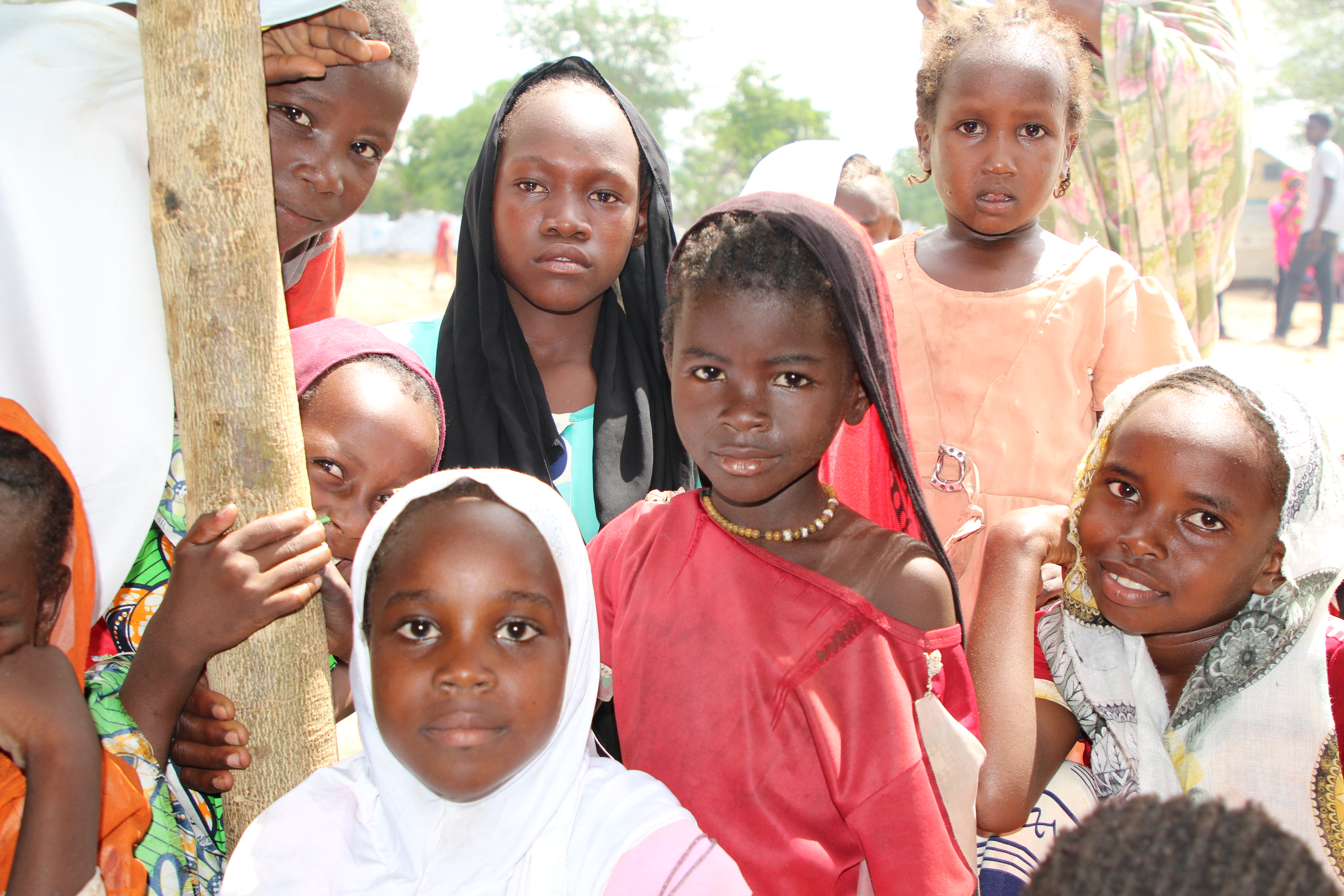 Young children in the Central African Republic.