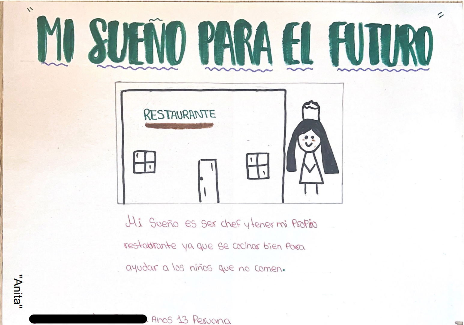 Anita's letter