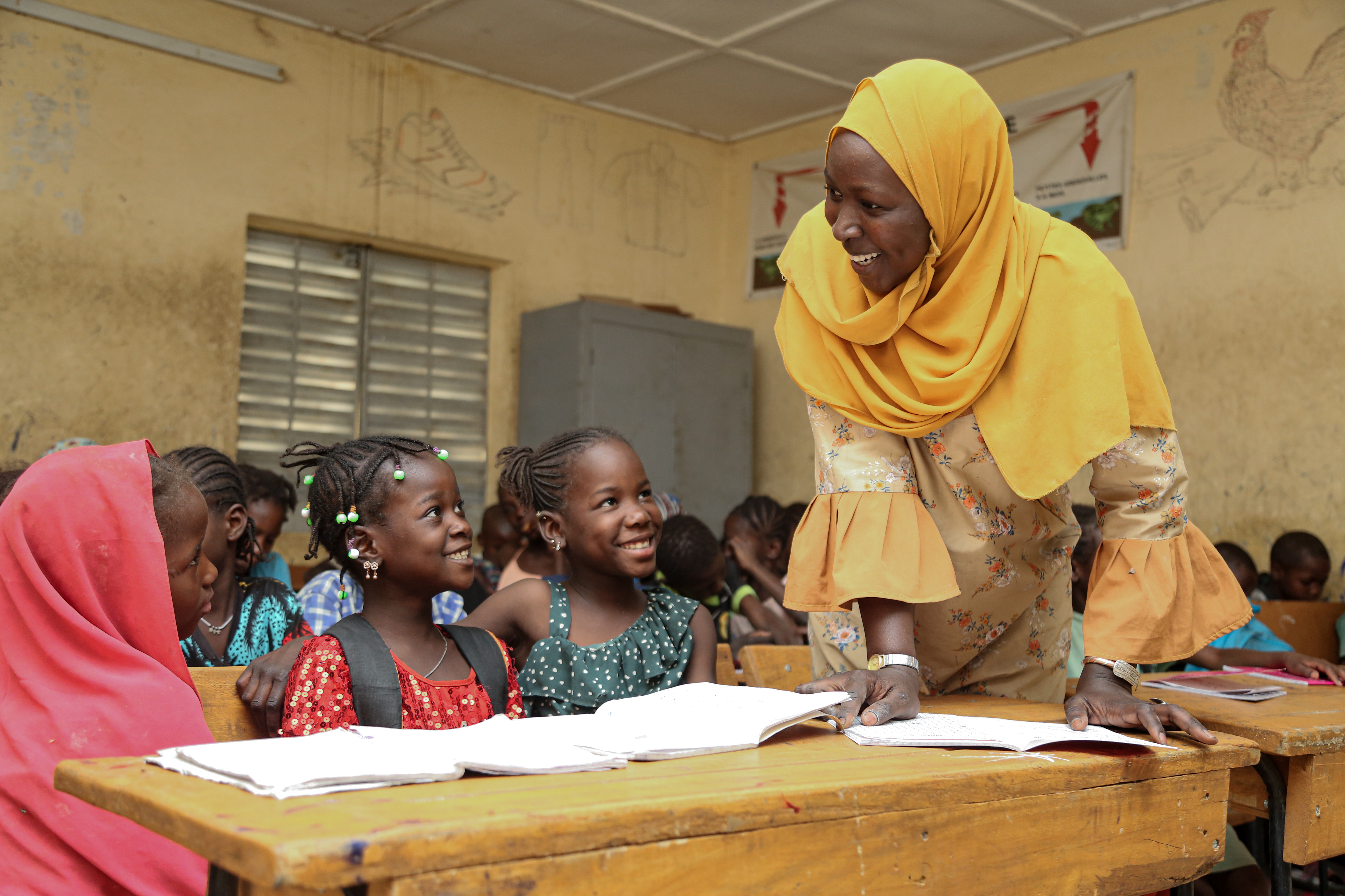 Teacher in Mali.