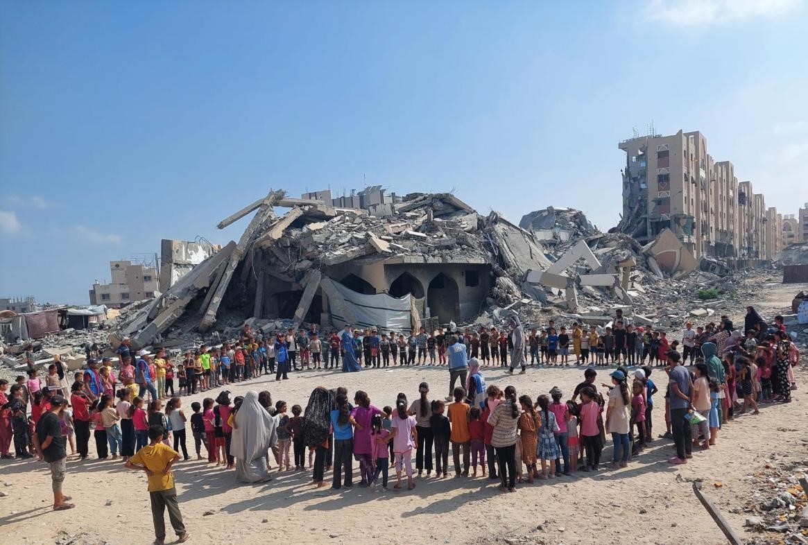 Psychosocial support to children & families across the Gaza Strip.