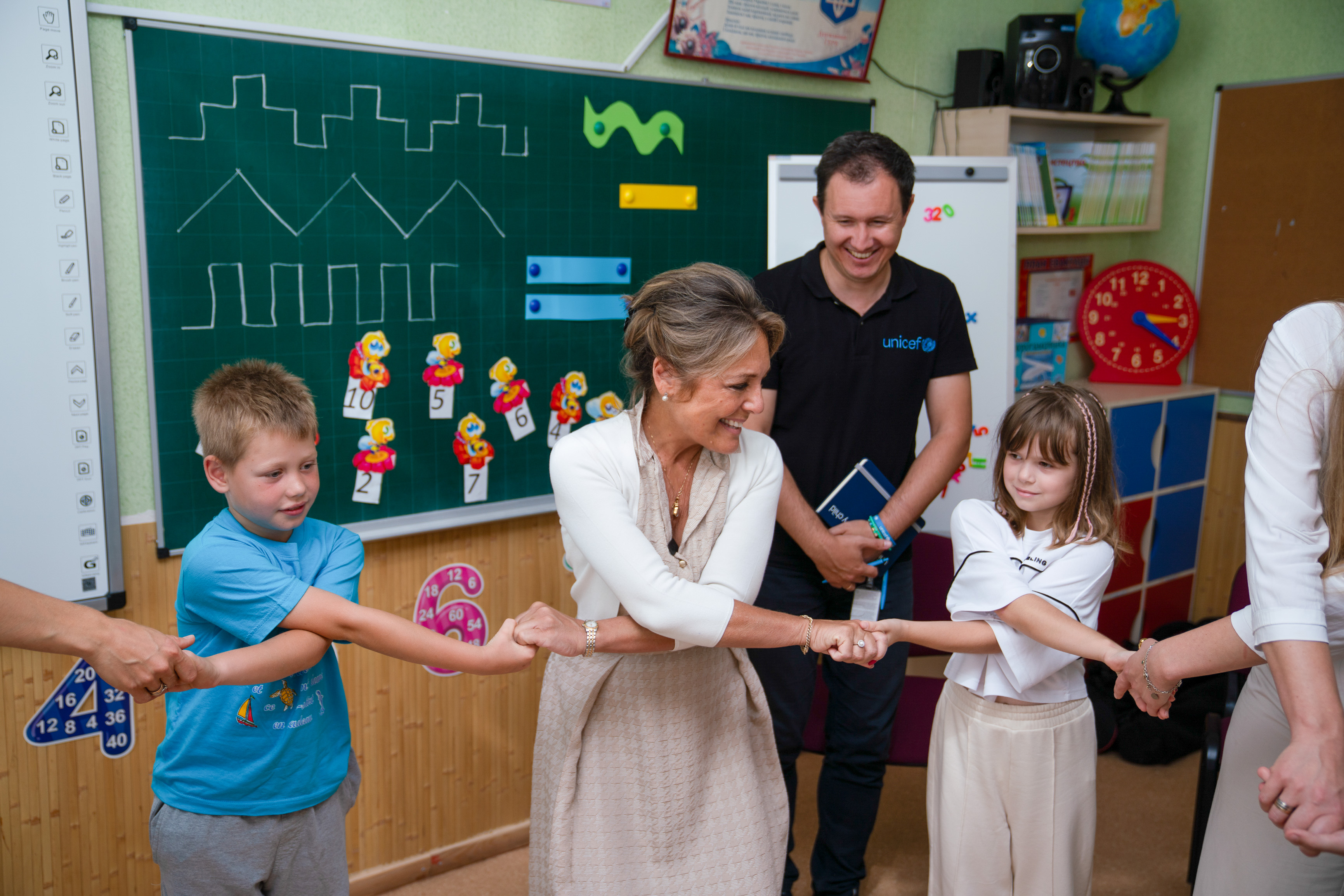 ECW Executive Director at a school in Ukraine