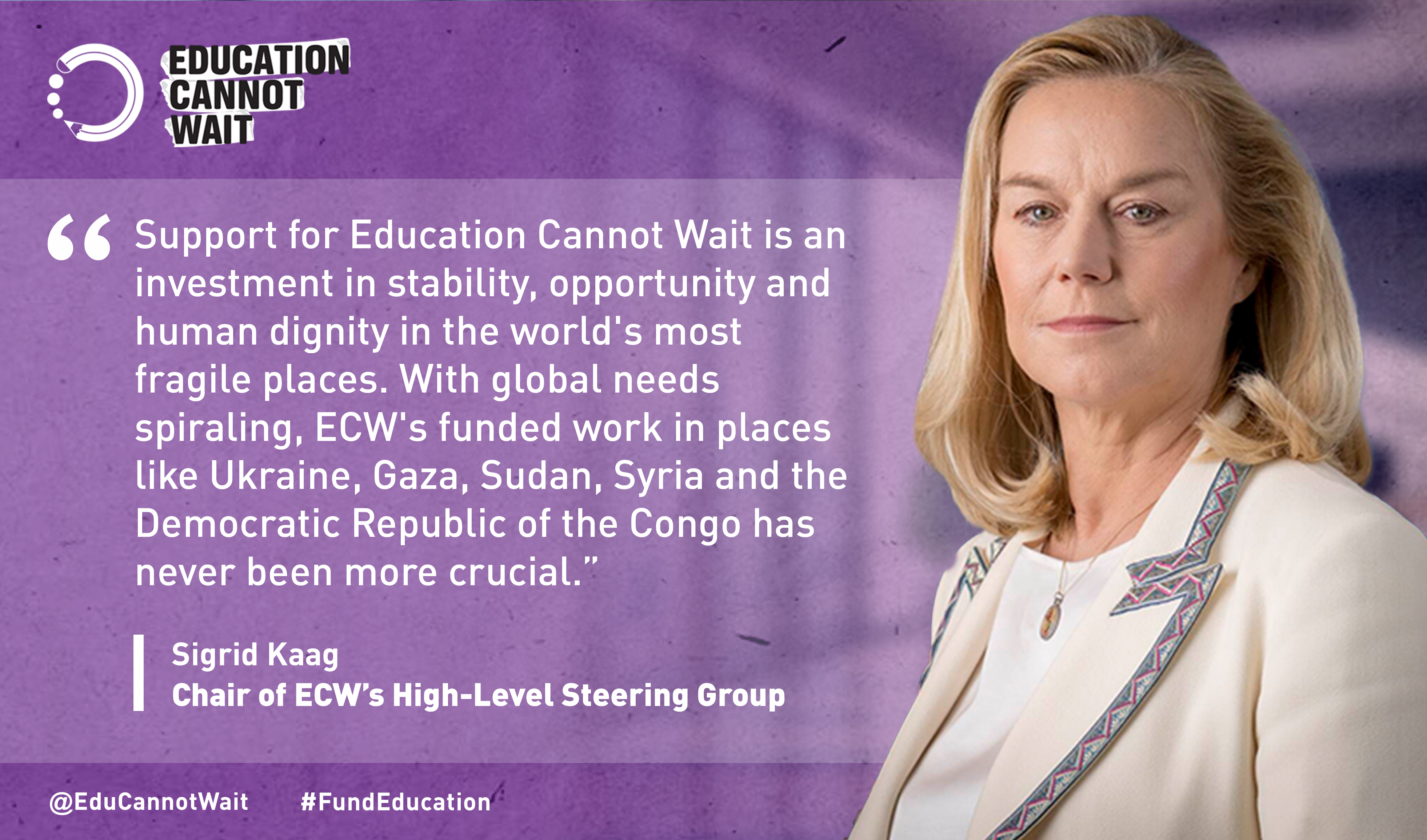 Sigrid Kaag Quote Card