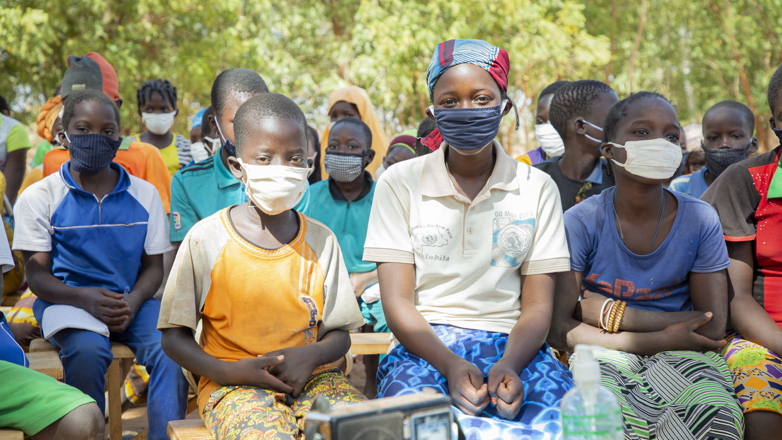 Children in Burkina Faso.